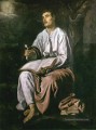 John au portrait de Patmos Diego Velázquez